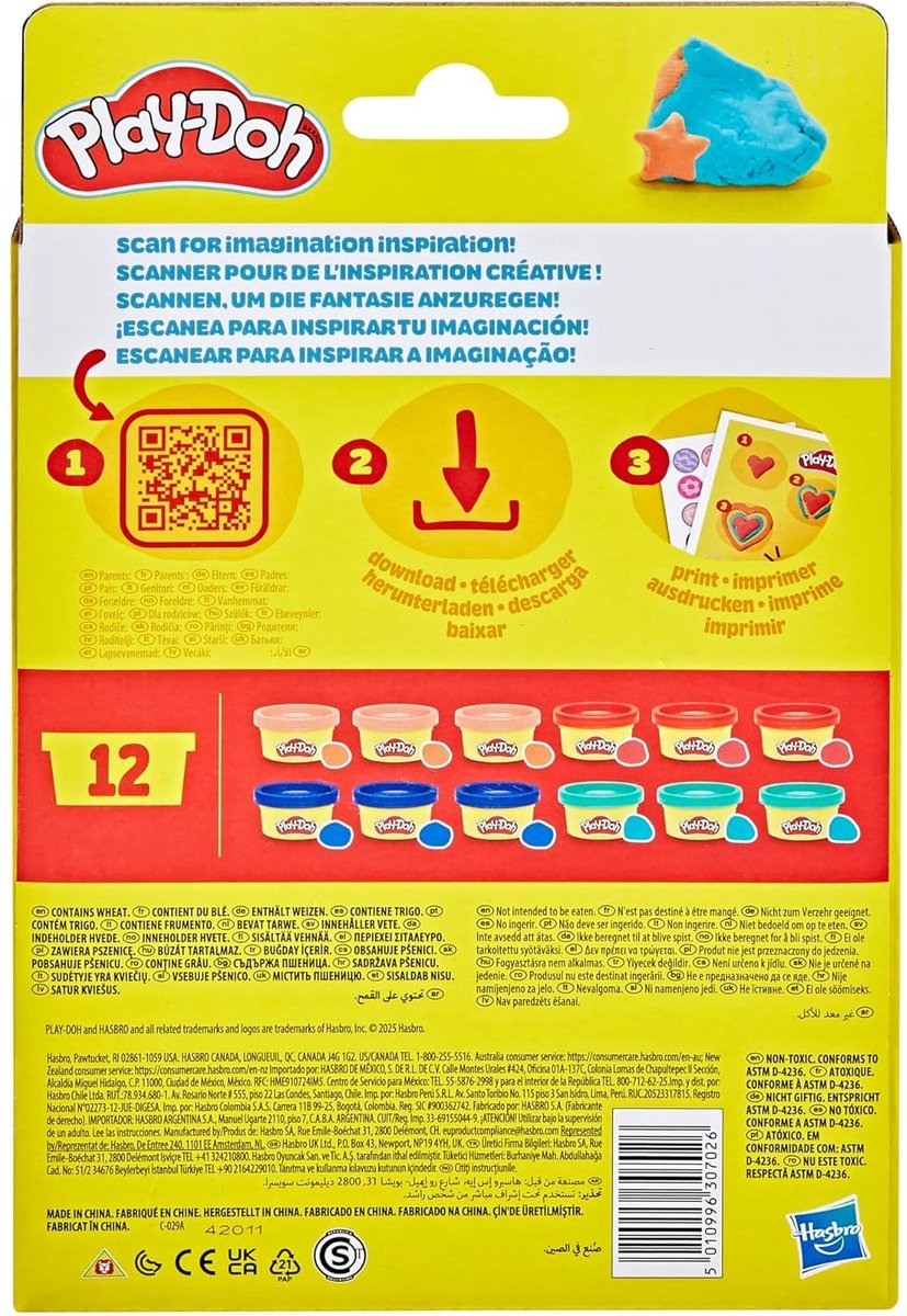 Play-Doh Party Bag - 12 potjes - Klei — afbeelding 4