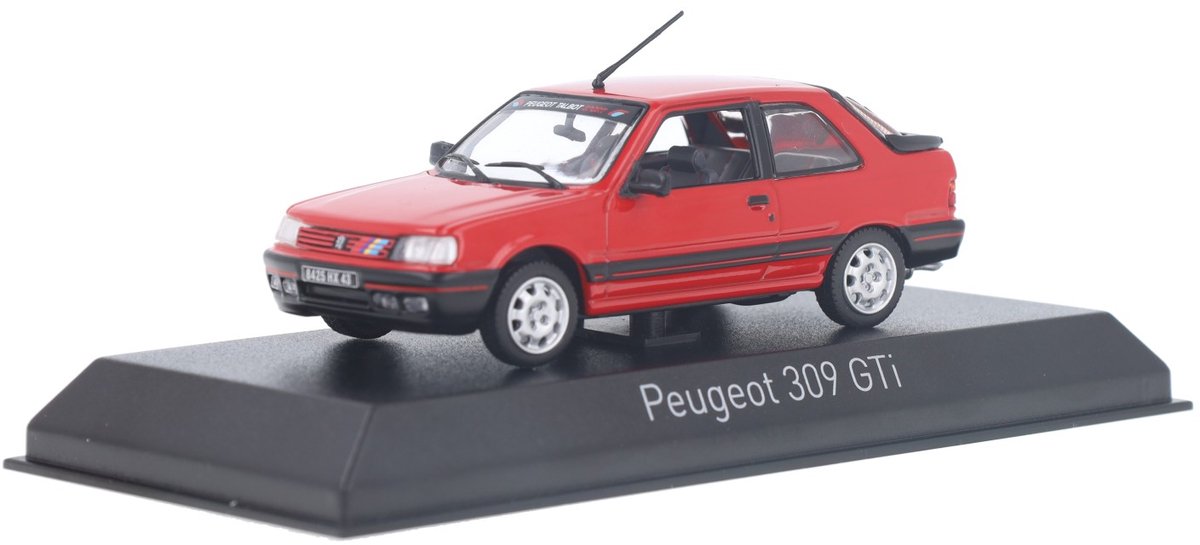 Peugeot 309 GTi Norev Modelauto 1:43 1987 473911 Schaalmodel