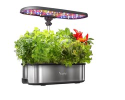 LetPot SE - 12 Pods Hydroponics Growing System - Tot 3 keer snellere groei - Supersnel resultaat - Altijd verse kruiden en groenten uit eigen keuken – Volautomatische verzorging via app - Zonder aarde, viezigheid of gedoe