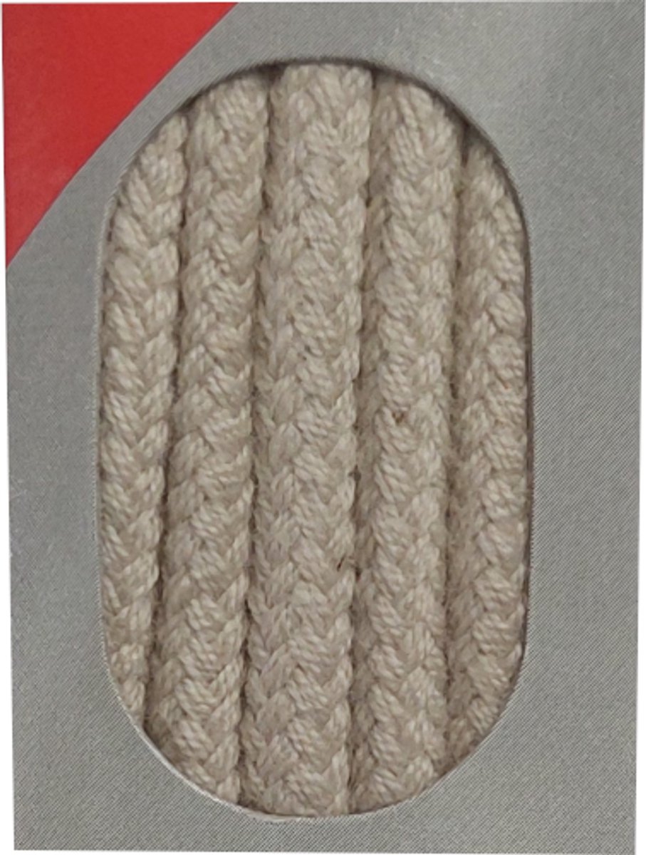 Bob Veter - Marmer - Extra Dik Rond - Lengte 75 cm - Dikte 5 mm - Schoenveter