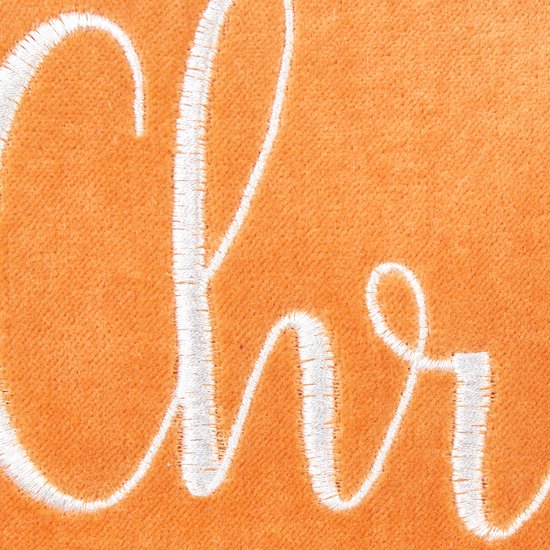 LITHOPS - Sierkussen - Oranje - Velours