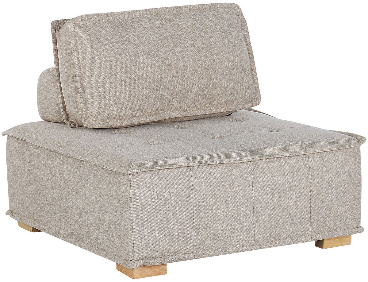TIBRO - Fauteuil - Lichtbeige - Polyester