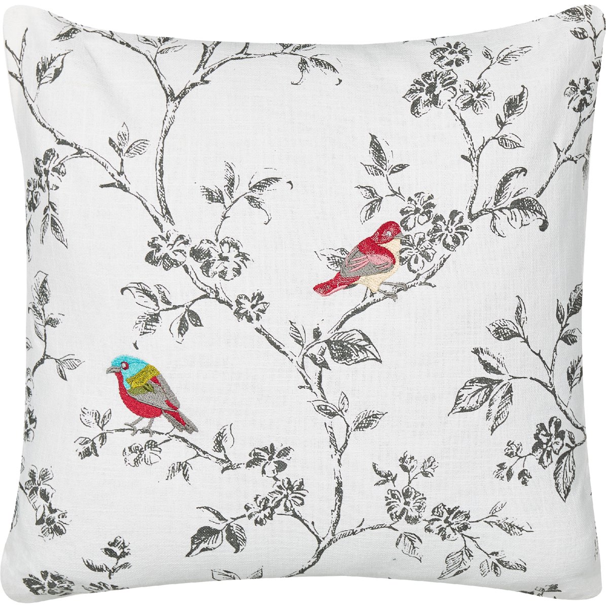 Beliani DILLENIA - Sierkussen - Gebroken wit - 45 x 45 cm - Katoen