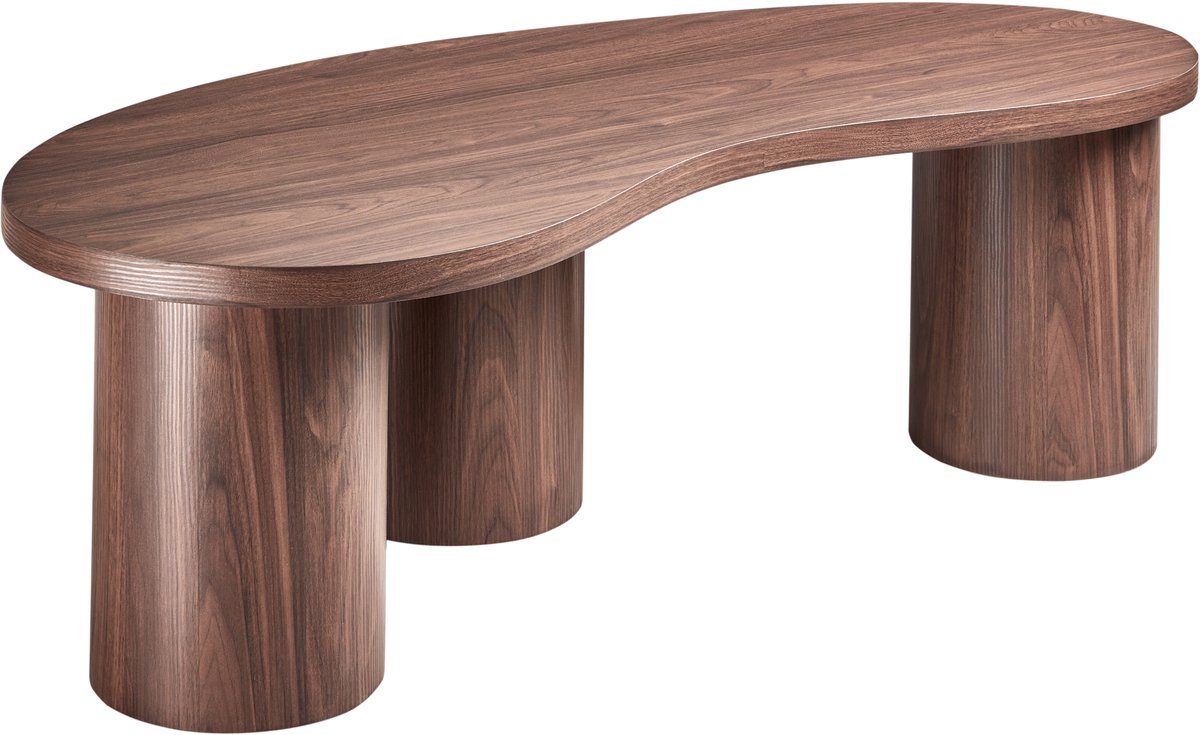 EASTON - Salontafel - Donkerbruin - MDF