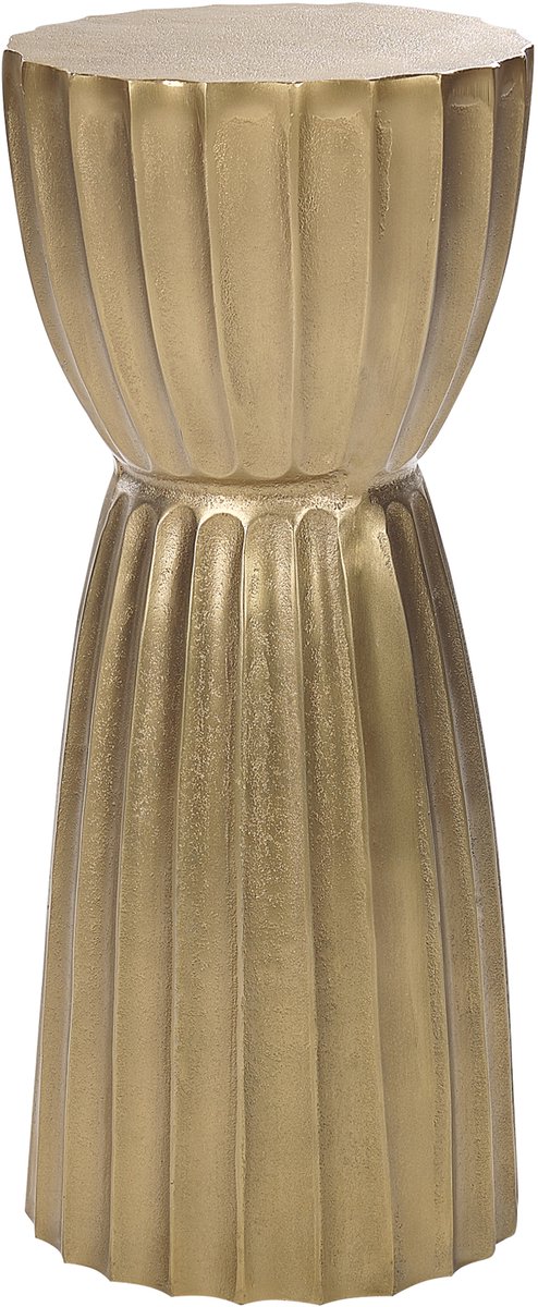 OUYEN - Bijzettafel - Goud - Aluminium