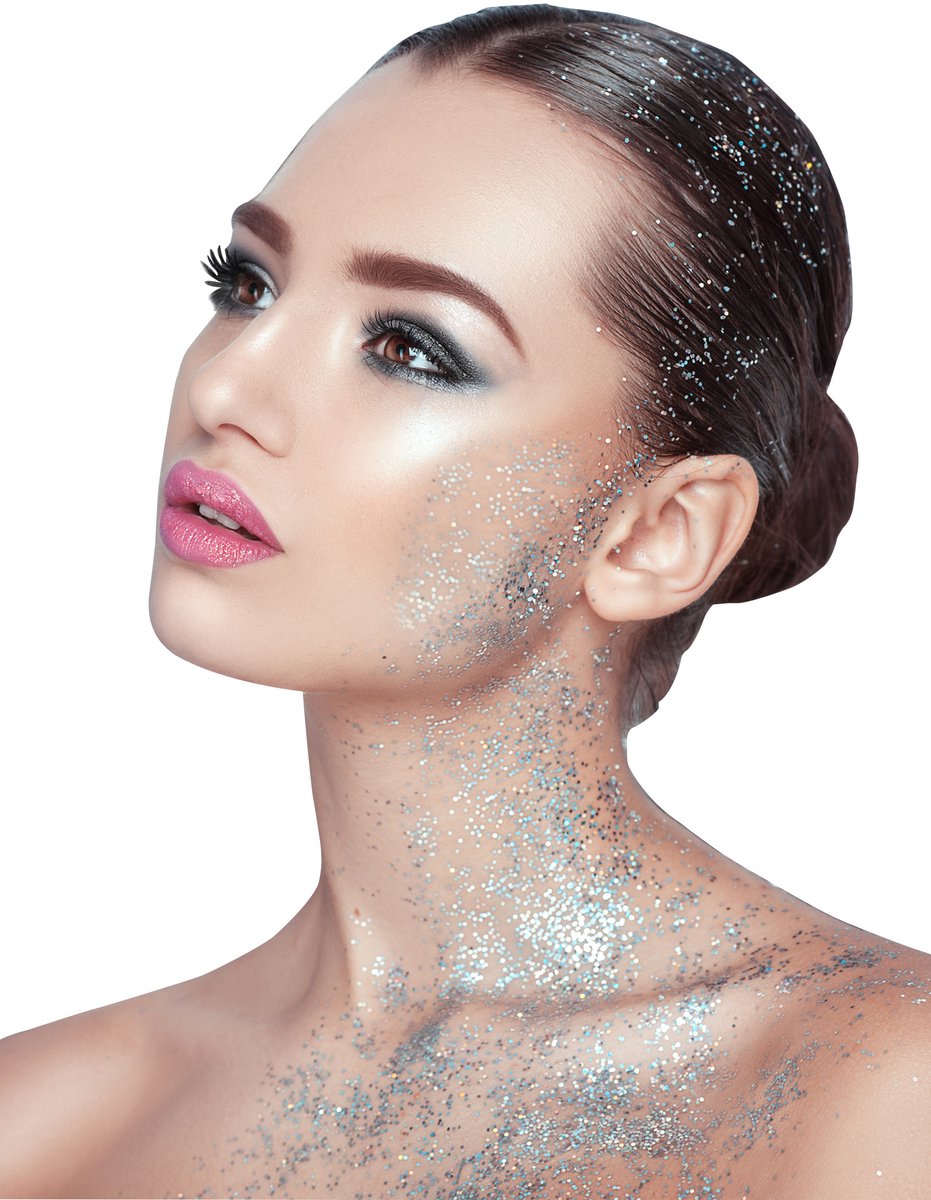 PTIT CLOWN - Gel met zilverkleurige glitters