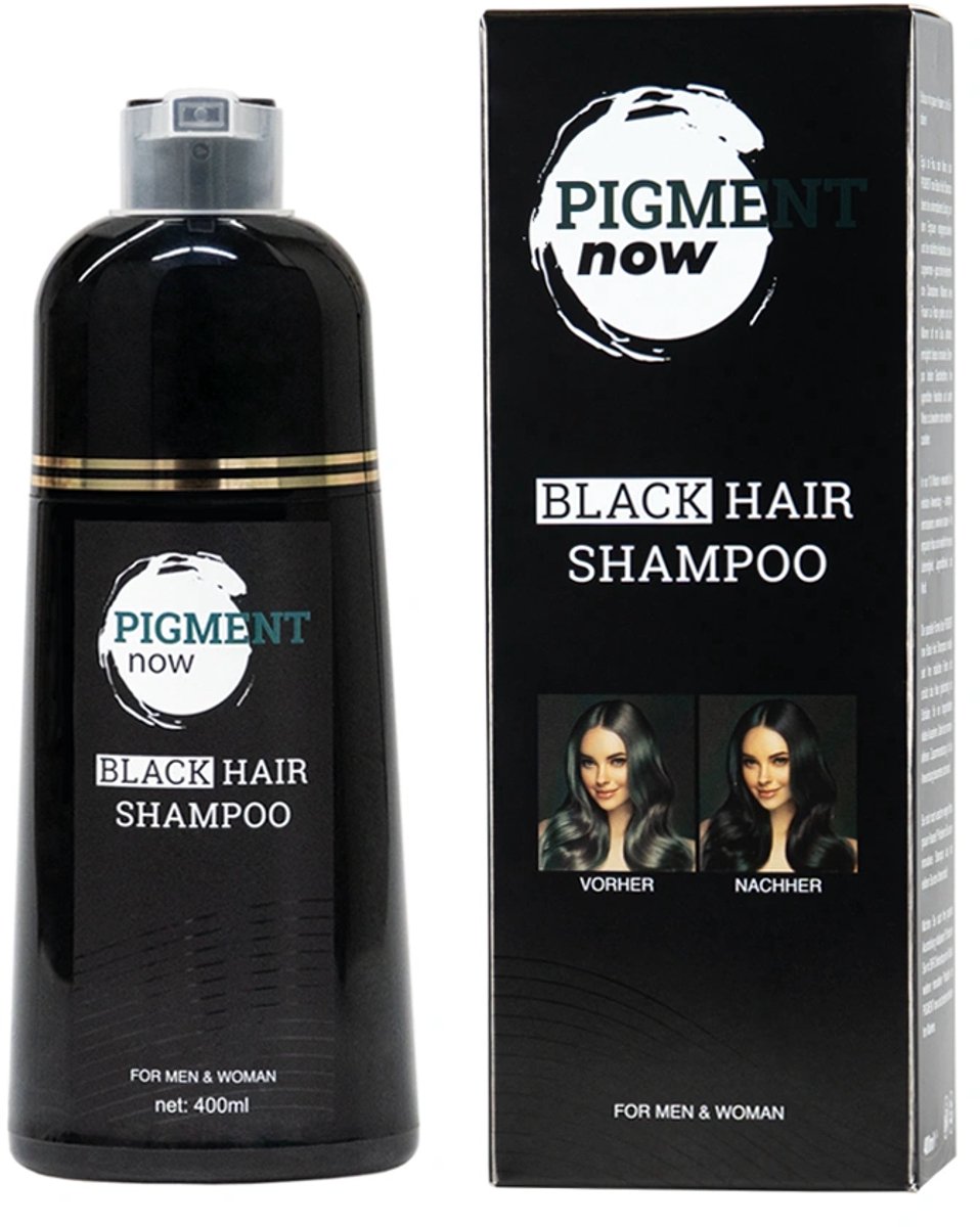ColorNow Black Hair Shampoo / Shampoo voor grijsdekking Natural Black 400 ml
