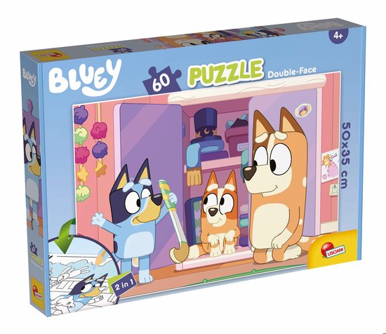 Lisciani - Puzzle - Bluey - 60 pièces