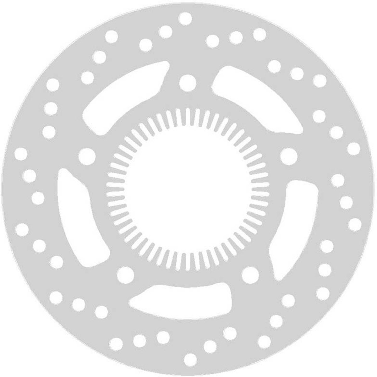 Ng 1149078 Wave Remschijf Zilver