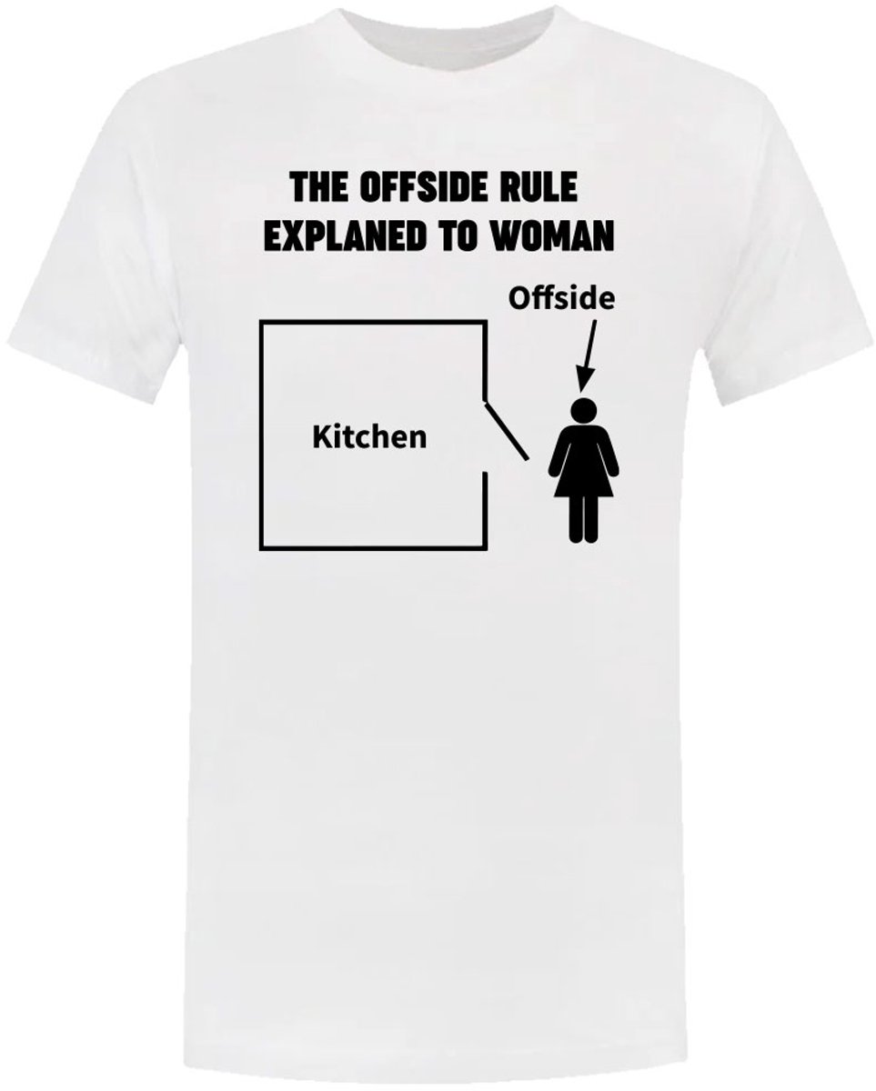 The Offside Rule Heren T-shirt - voetbal - buitenspel - sport - grappig - shirt