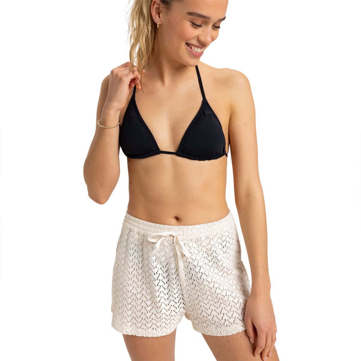 Roxy Sunset Riders Cover-up Korte Broek XS Vrouw Egret