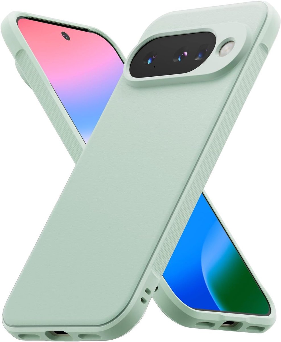 Compatibel Hoesje voor Google Pixel 10 - Antislip Textuur, Slank en Lichtgewicht - Mint