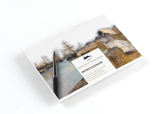 Watercolour Postcard Books - Impressionism