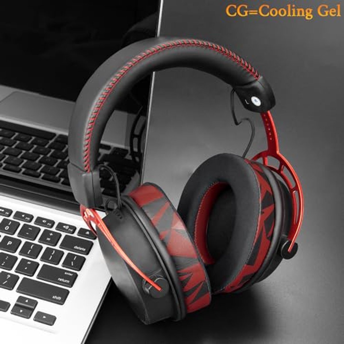 Verkoelende gel earpads voor HyperX Cloud 1/2/3/Pro/Core headset