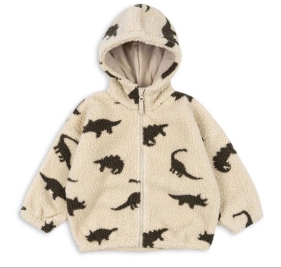 Konges Sløjd Jody Teddy Sweat à capuche | Silhouette de Dino