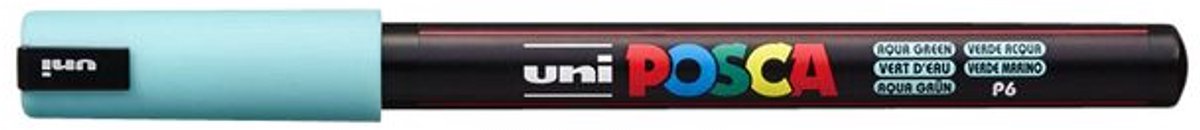 Paintmarker uni posca pc1mr ef laqua groen | 6 stuks