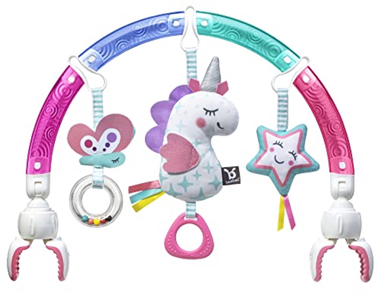 Rainbow Speelboog voor Pasgeborenen - Verstelbare Kinderwagen Accessoire