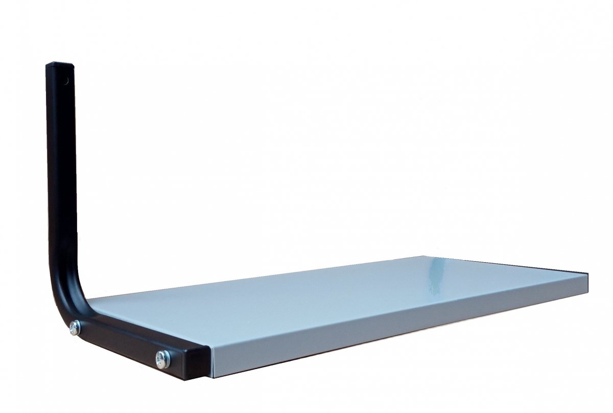 Extra metalen wandrek 53 cm - Zilver mat - Gastronomie & Loft