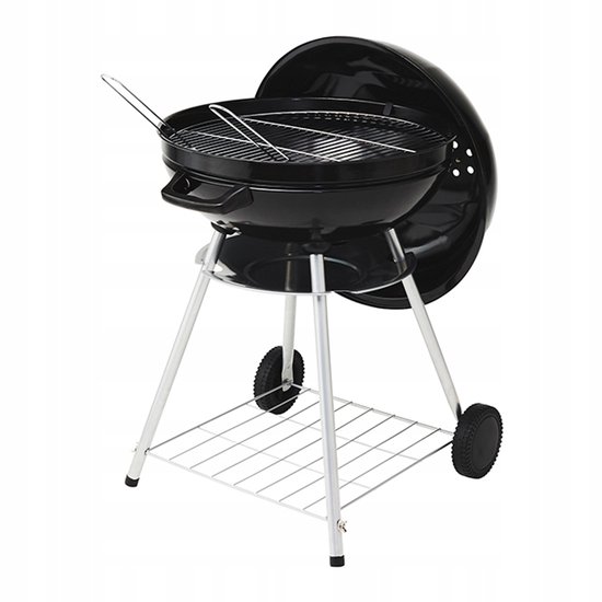 Russel Koolgrill Ø 54 cm - Draagbaar met Wielen & Deksel — afbeelding 5