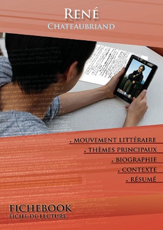 Fiche de lecture René de Chateaubriand (Analyse littéraire ... - cover