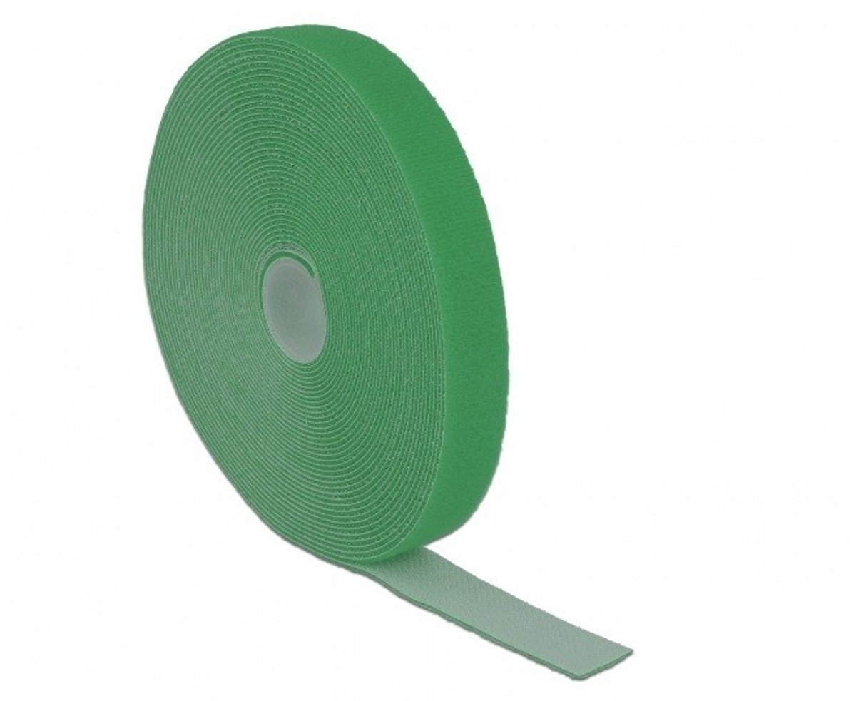 Klittenband rol 20mm / groen (10 meter)