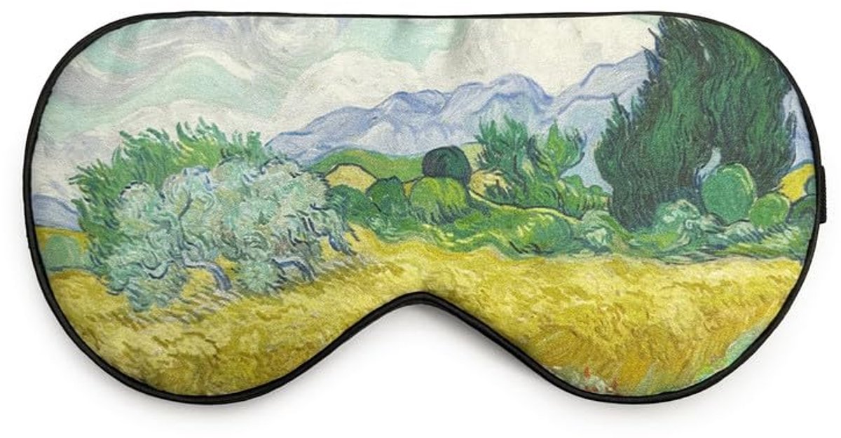 100% Zijden Slaapmasker met Verstelbare Bandjes - Comfortabel en Zacht Oogmasker voor Diepe Slaap