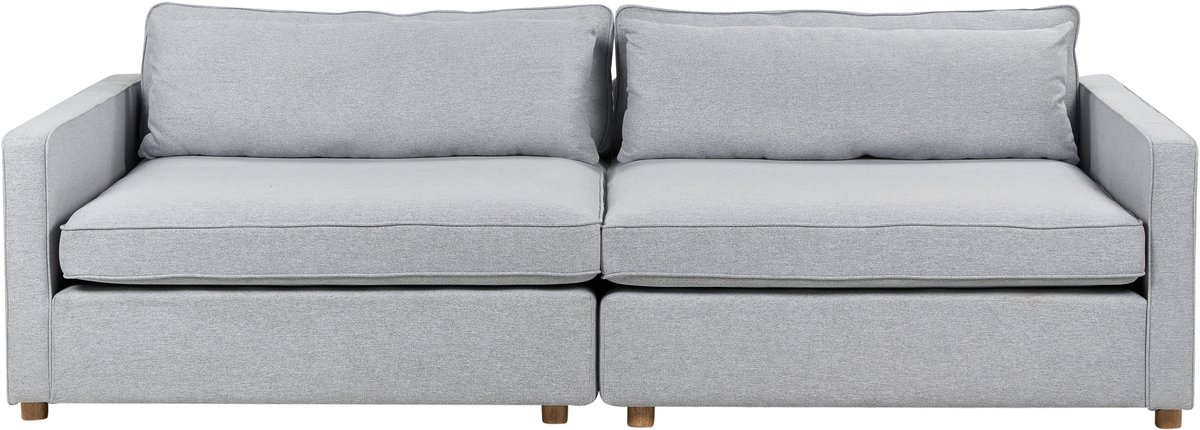 VINSTRA - Driezitsbank - Grijs - Polyester