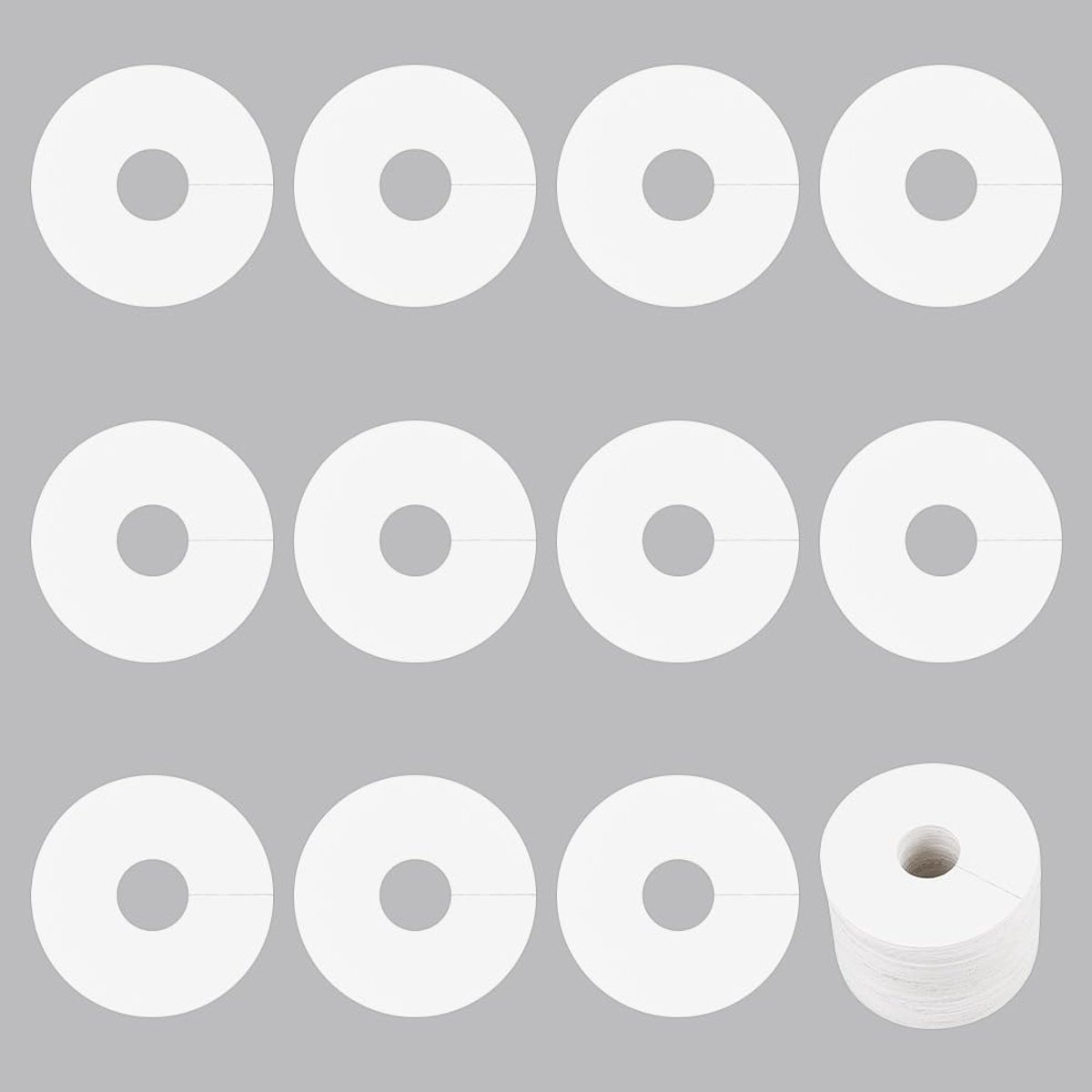 150 stuks Drank Naamlabels voor Wijnglazen Papier Wijnglas Marker Blanco Glas Markers Tags 70mm in diameter Ronde Witte Cocktail Champagne Tags DIY Identificatie Markers voor Party Gast