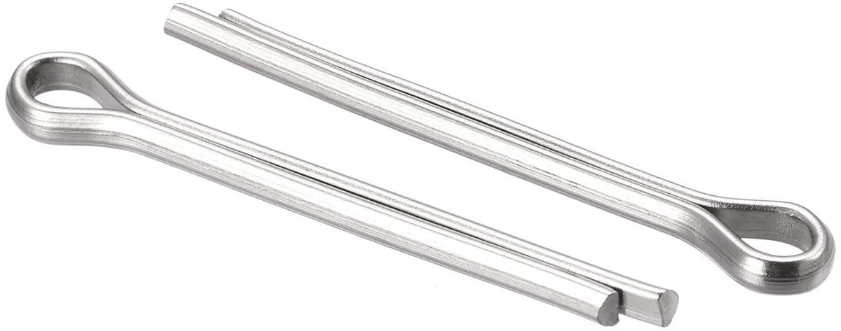 Allecto plus - 30 stuks Roestvrij Staal Splint Clips voor Auto Mechanica 4 mm x 35 mm