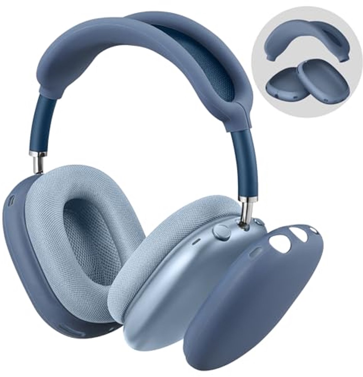Silicone Hoes voor AirPods Max - Bescherming tegen Krassen en Vingerafdrukken - Accessoires voor Hoofdtelefoon