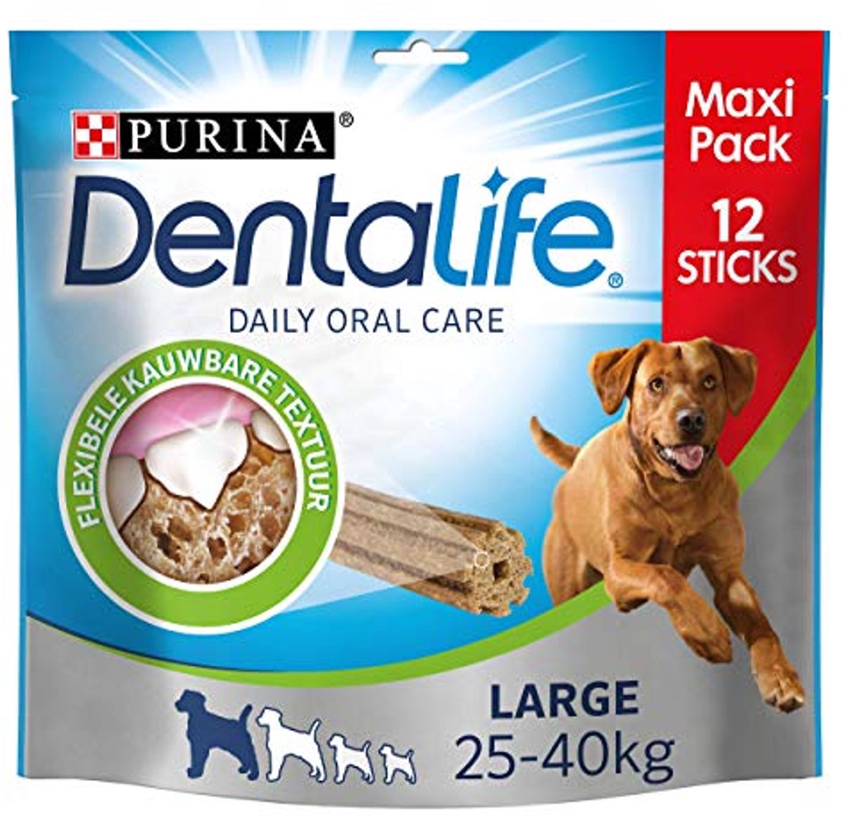 Kauwsnacks voor Grote Honden - Dentalife 426g (Doos van 5)
