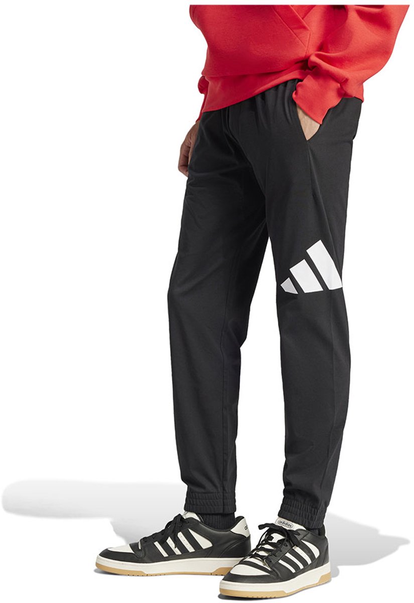 Adidas Essentials Big Logo Single Jersey Joggers S Regular Man Zwart