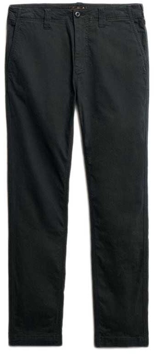 Superdry Utility Chino Broek 31 32 Man Zwart
