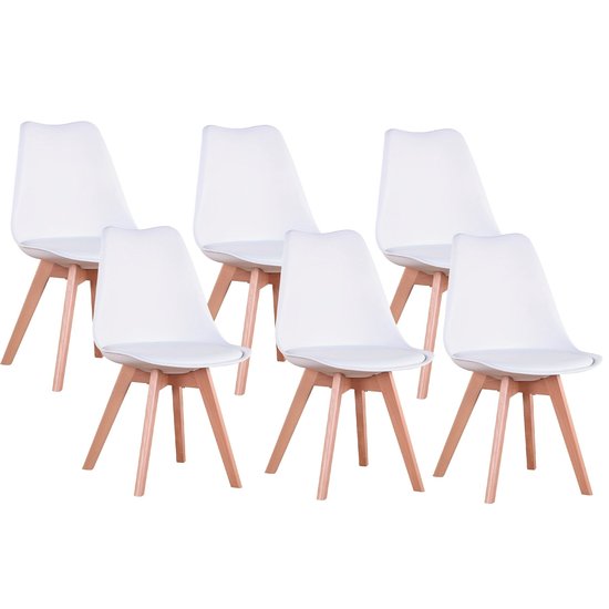 mcc direct Set van 4 eetkamerstoelen, keukenstoel, bureaustoel mcc direct Set van 4 eetkamerstoelen, keukenstoel, bureaustoel