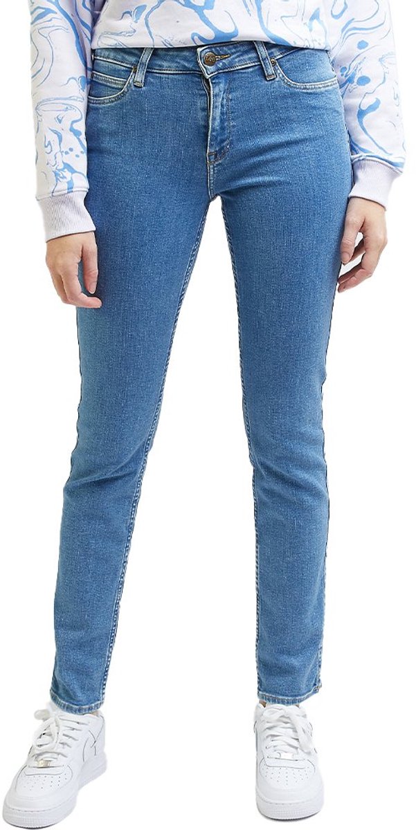 Lee Elly Spijkerbroek 26 31 Vrouw Blauw