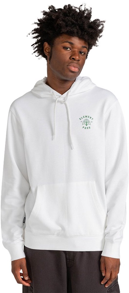 Element Park Hoodie S Man Wit