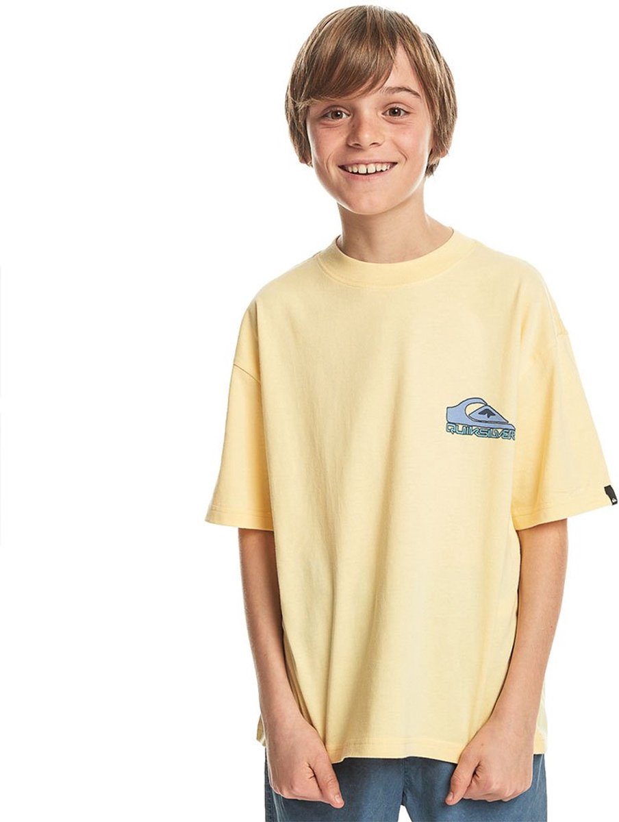 Quiksilver Take Us Back T-shirt Met Korte Mouwen 12 Years Jongen Geel