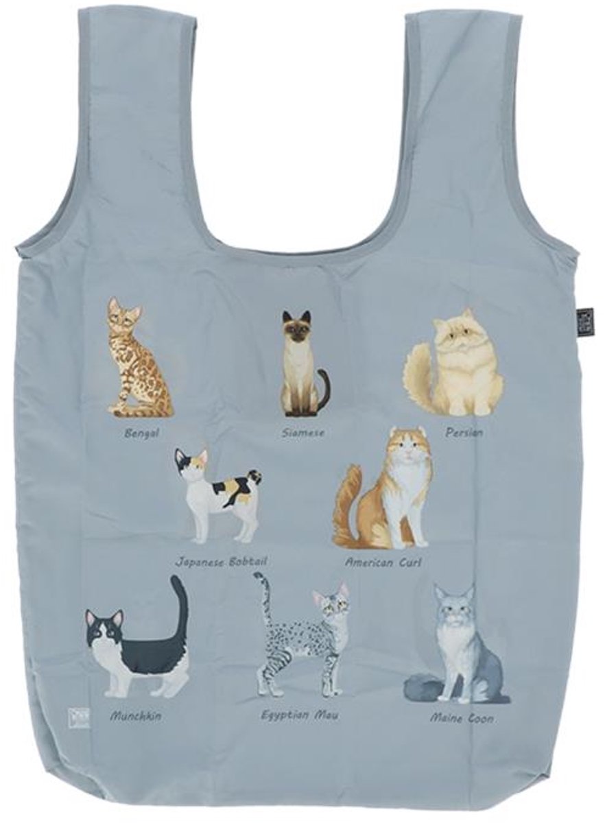 Boodschappentas (vouwtas) - kattenrassen - Esschert Design