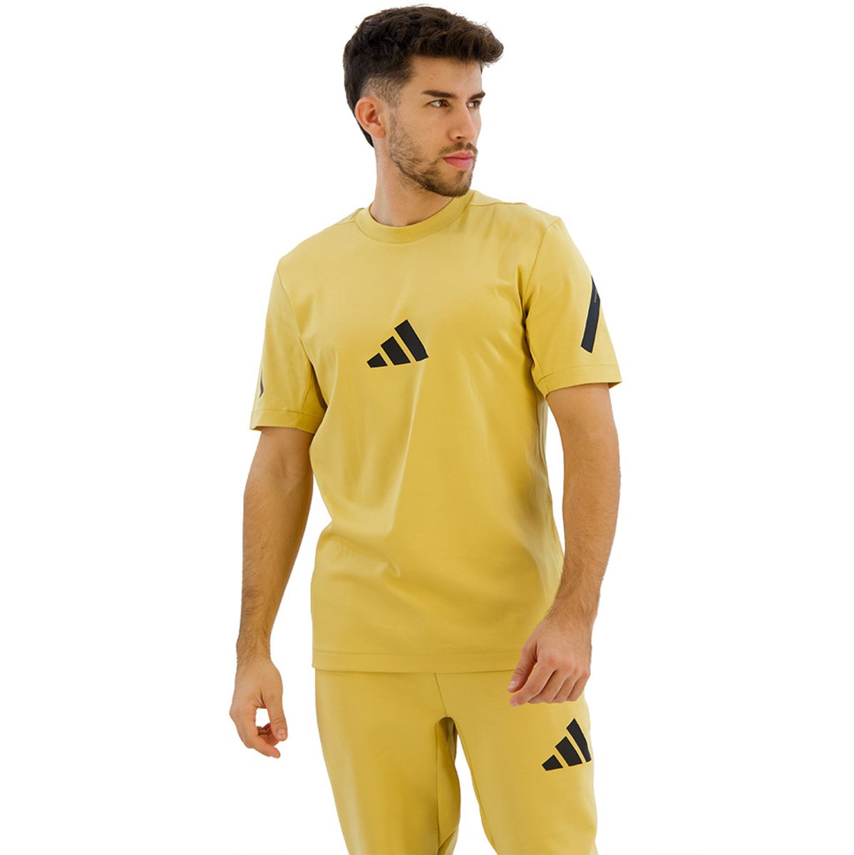 Adidas Z.n.e T-shirt Met Korte Mouwen L Regular Man Oat