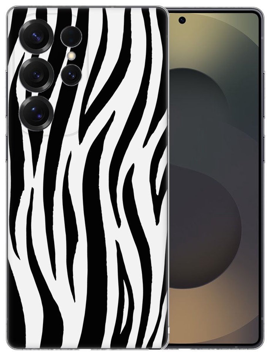 TPU Hoesje Samsung Galaxy S25 Ultra - Zebra Backcover
