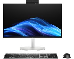 HP EliteStudio 8 G1i 23.8 AI Intel Core Ultra 5 235 60,5 cm (23.8") 1920 x 1080 Pixels Alles-in-��n-pc 16 GB DDR5-SDRAM 512 GB SSD Windows 11 Pro Wi-Fi 7 (802.11be) AI PC Zilver
