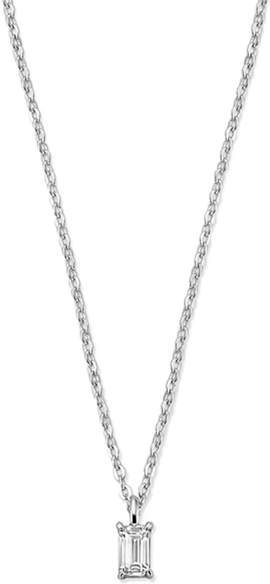 Collier zirkonia 42 + 3 cm