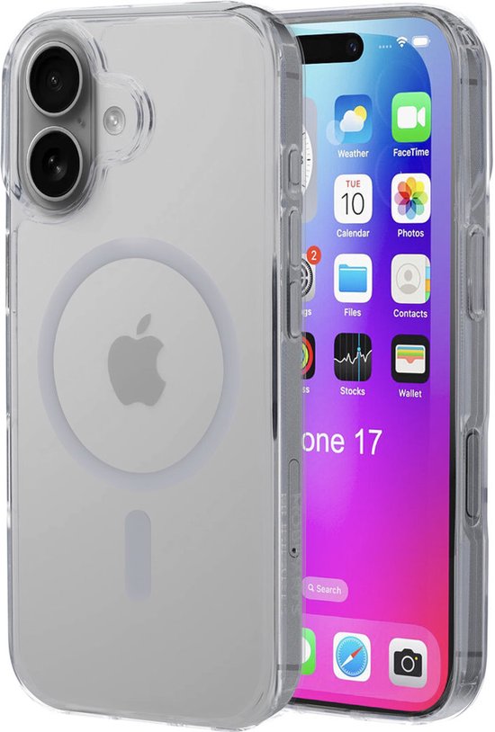 OtterBox Defender Pro iPhone 17 Pro Back Cover met MagSafe Magneet Zwart | | Telefoonhoesjes