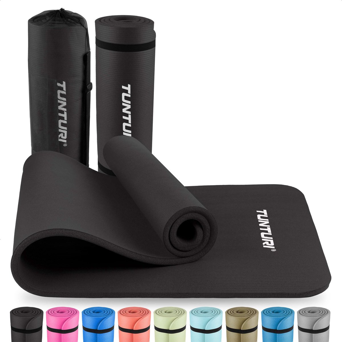 Tunturi Fitnessmat NBR Black