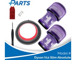 Dyson V12 Slim Absolute Onderhoudsset (Plus.Parts® alternatief voor 971517-01)