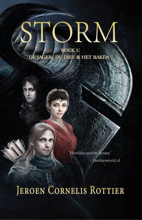 Boekomslag Storm: De jager, de dief en het baken van Jeroen Cornelis Rottier