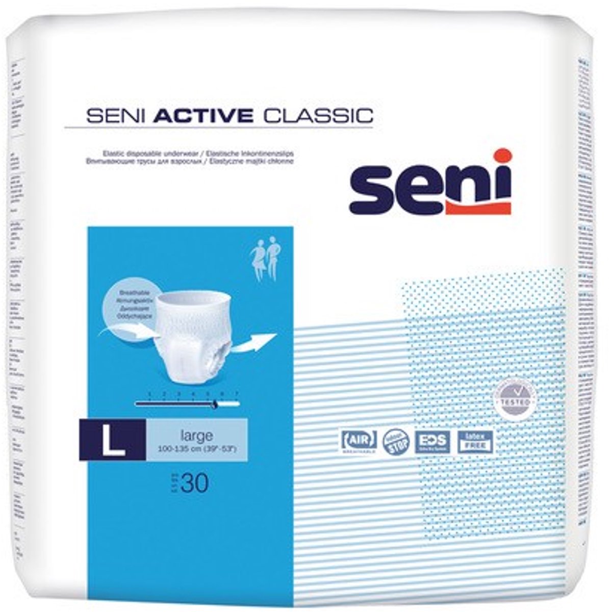 Slip Seni Active Classic 5433 L (per 30)