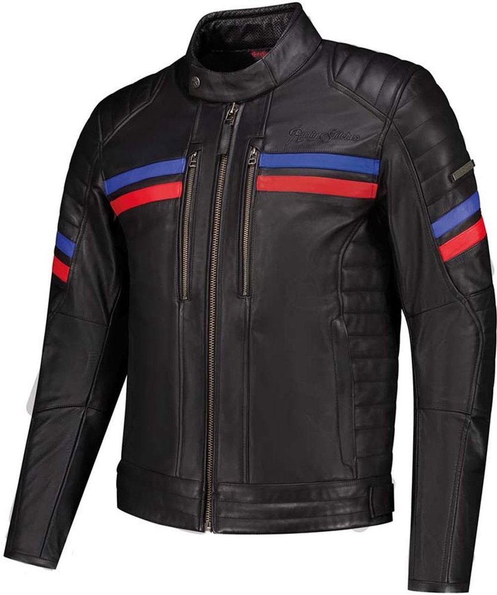 Rusty Stitches Steve Motorfiets lederen jas -