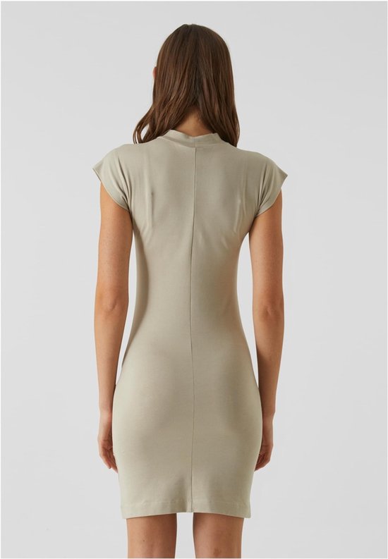 Urban Classics - Robe crayon courte en Cotton - L - Grijs