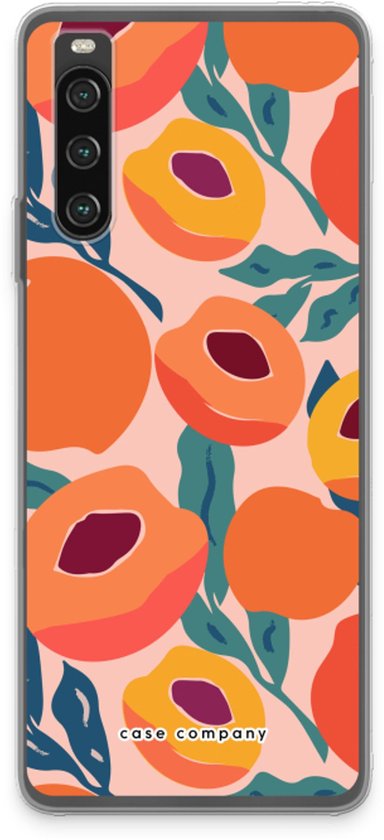 Case Company® - Coque Sony Xperia 10 IV - Pêche - Coque souple pour téléphone - Protection intégrale et bord d'écran